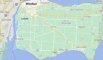 (Map of Essex County courtesy of the County of Essex)
